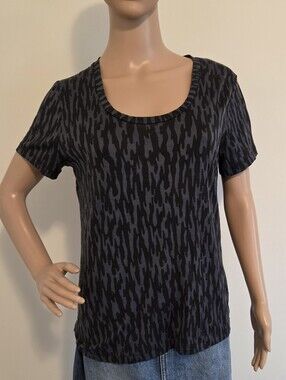 Icebreaker 150 Merino Tech Lite II Short Sleeve Scoop T-Shirt Grey/ Black Camo